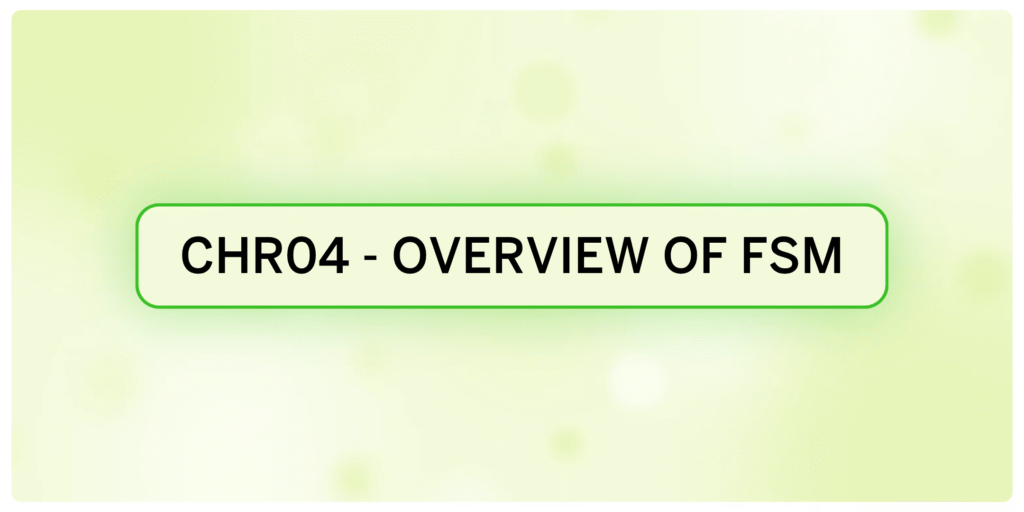 CHR04 – Setup and Maintenance Overview