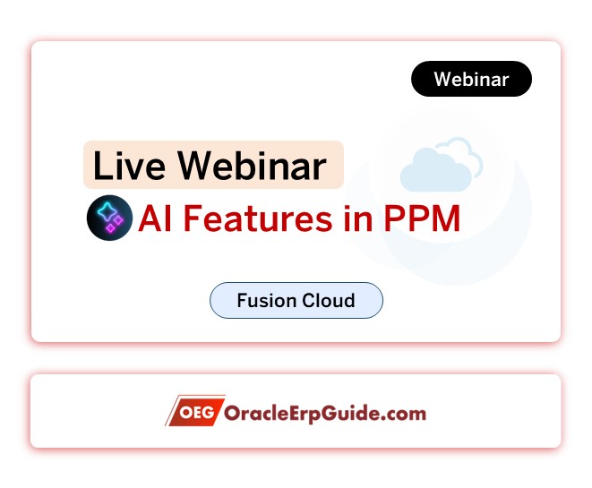 AI Features in Oracle PPM Cloud