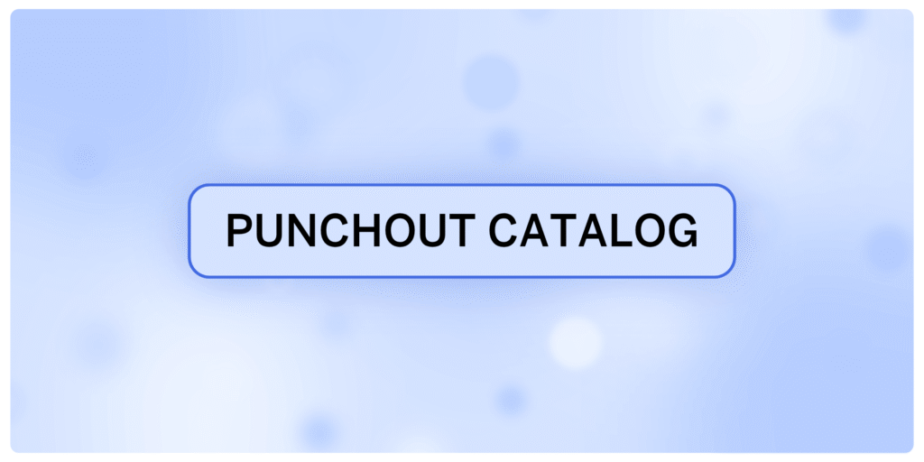 Punchout Catalog