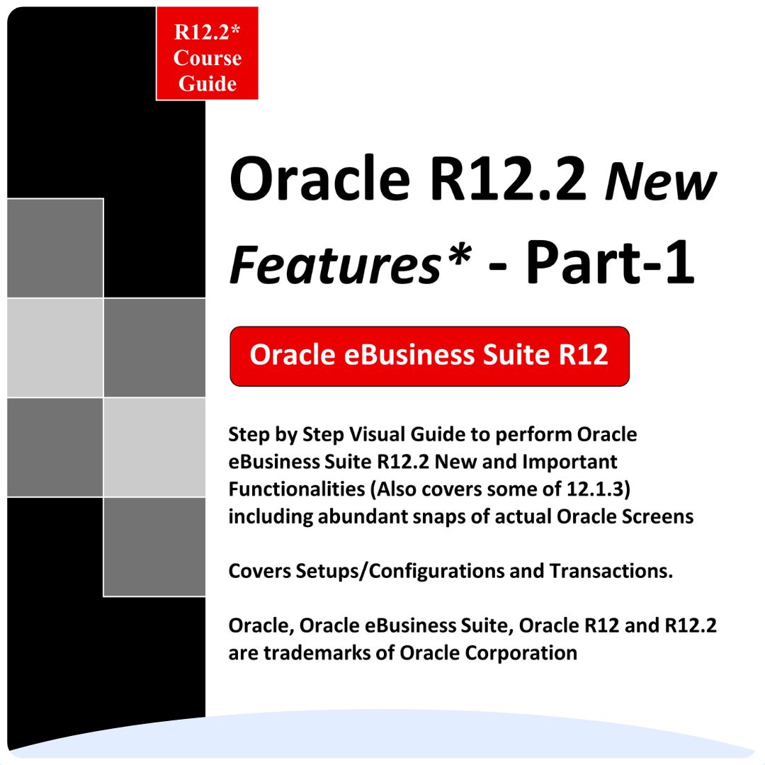 EBS R12 Books - R12.2.X - Portal | OracleErpGuide.com