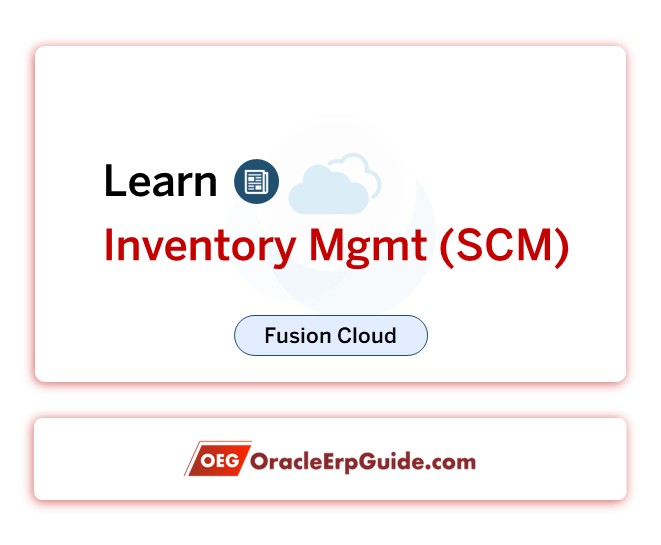 Oracle Inventory Management Cloud (SCM)