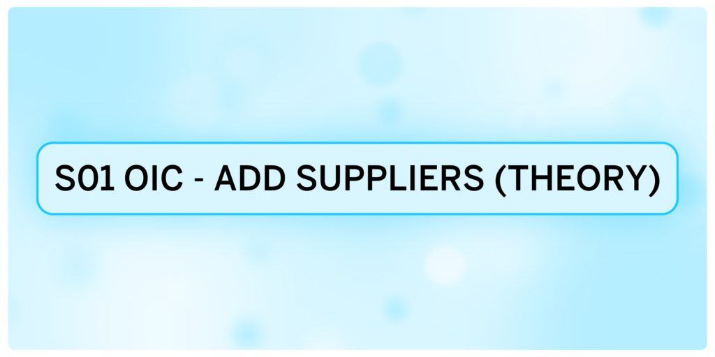 Session-1: OIC – Theory: Add Suppliers from External System to Fusion (19-Mar-26)