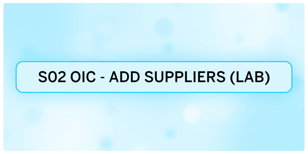 Session-2: OIC – Hands-On: Add Suppliers from External System to Fusion (20-Mar-26)