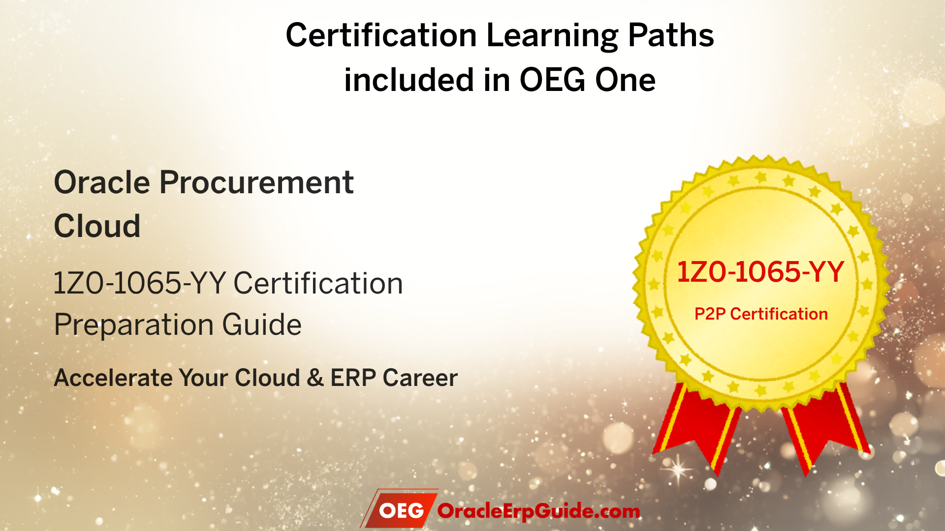 Oracle Procurement Cloud 1Z0-1065-YY Certification Preparation Guide 2026