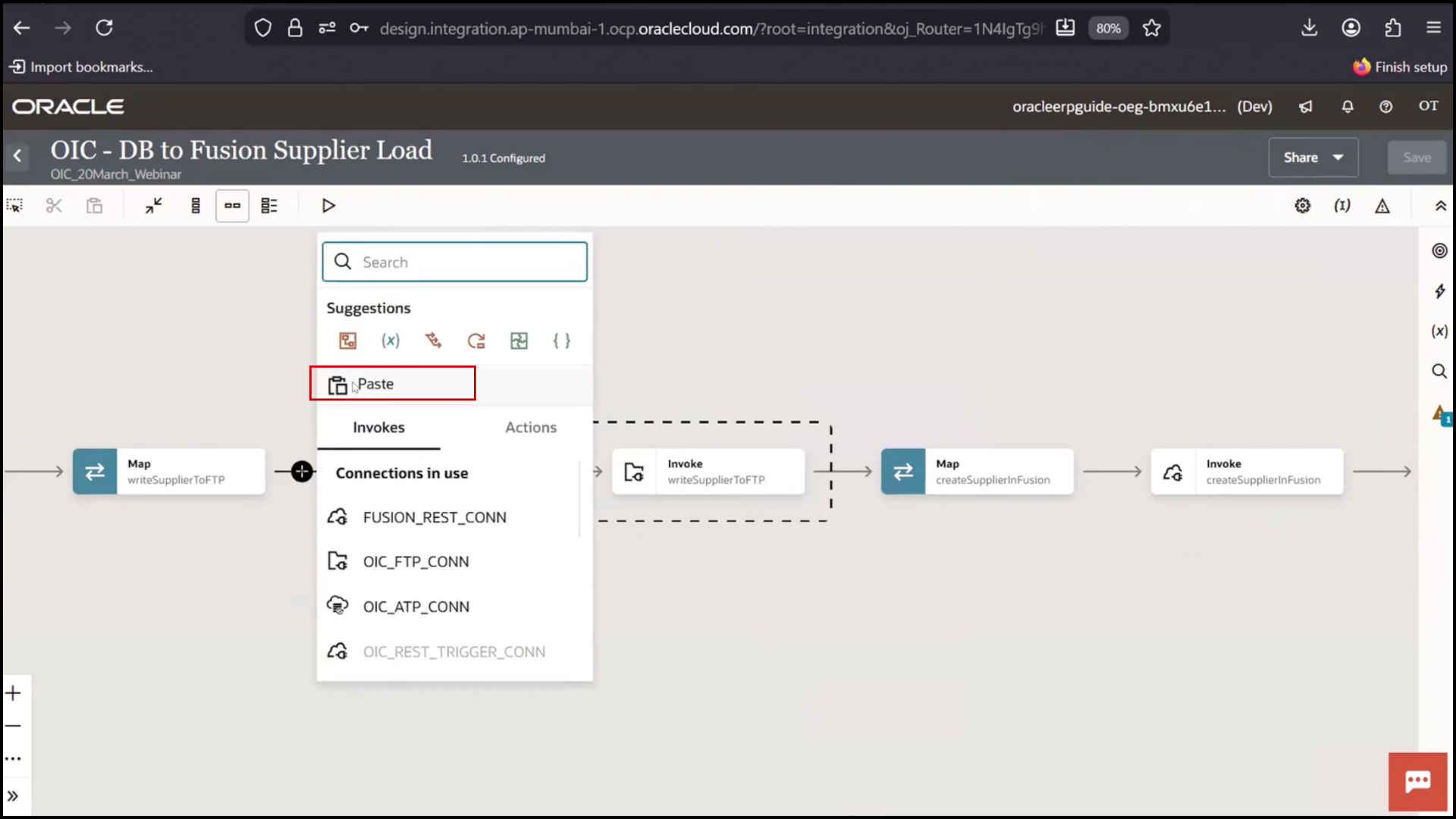 Select For Each
Click Cut