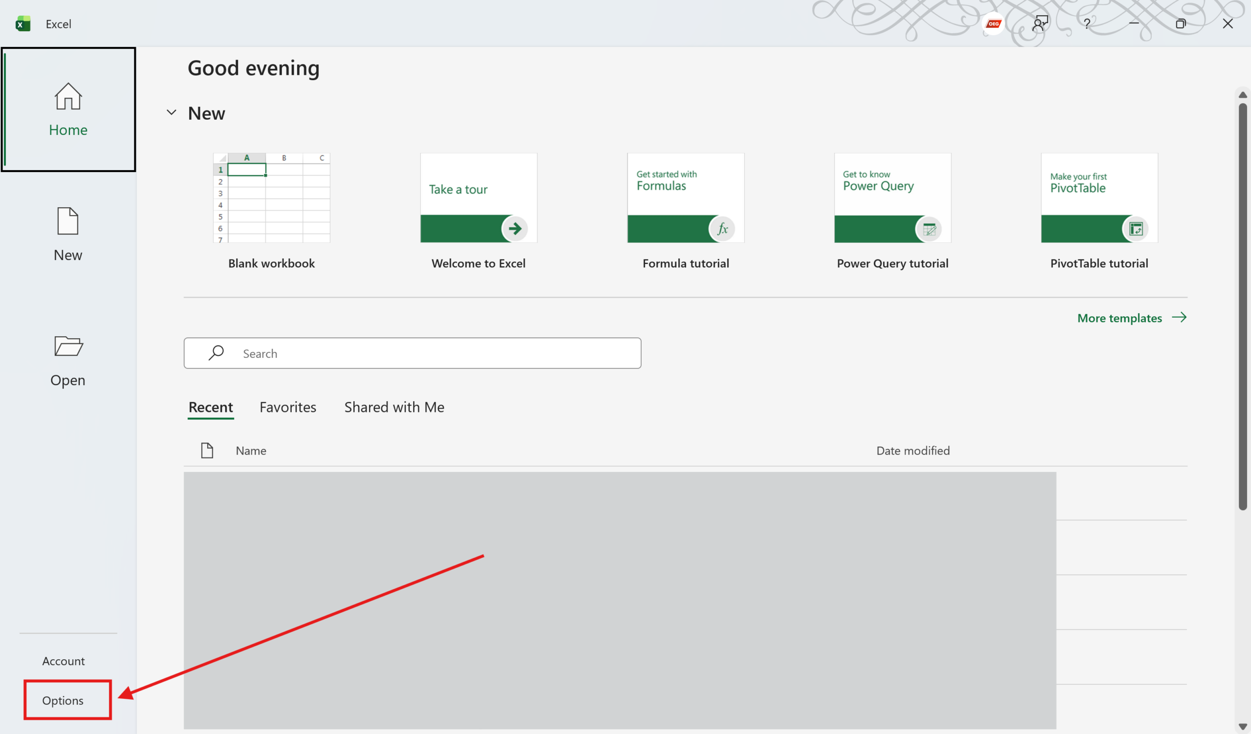 Configure Excel Options for Oracle ADFDI