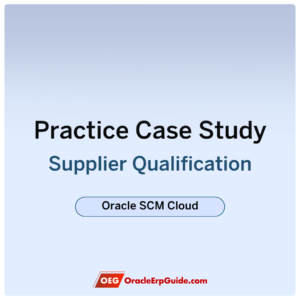 Supplier Qualification Case Study