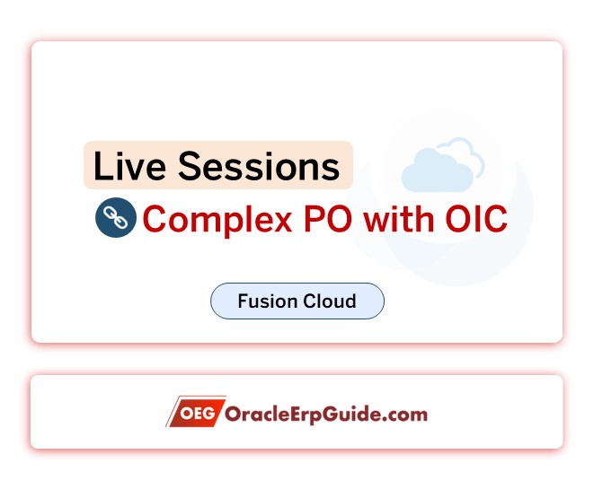Complex Purchase Order using OIC