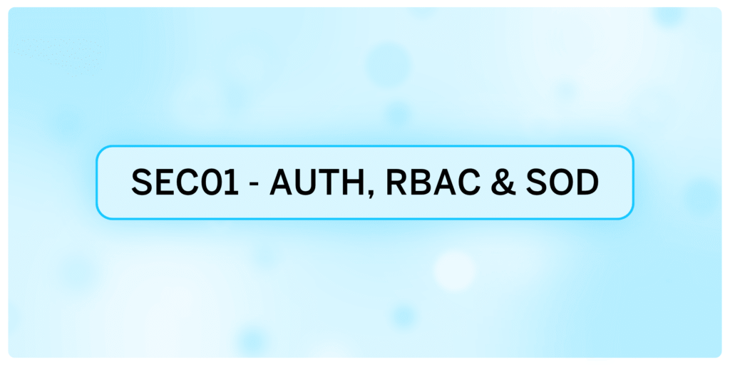 SEC01 – Oracle Fusion Security Cloud – Live Training (06-Dec-25)